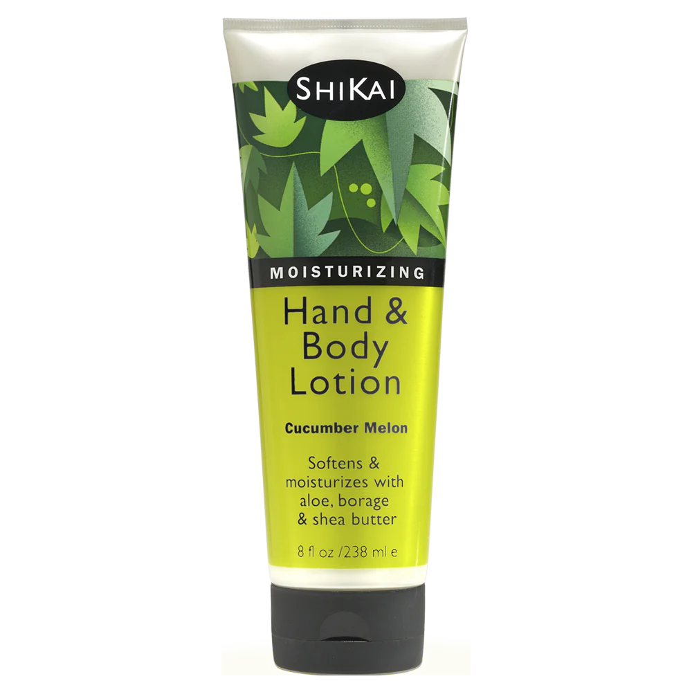 Shikai All Natural Hand And Body Lotion Cucumber Melon - 8 Fl Oz