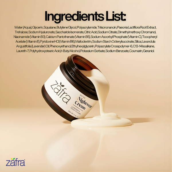 Zafra Detox Nightwear Cream