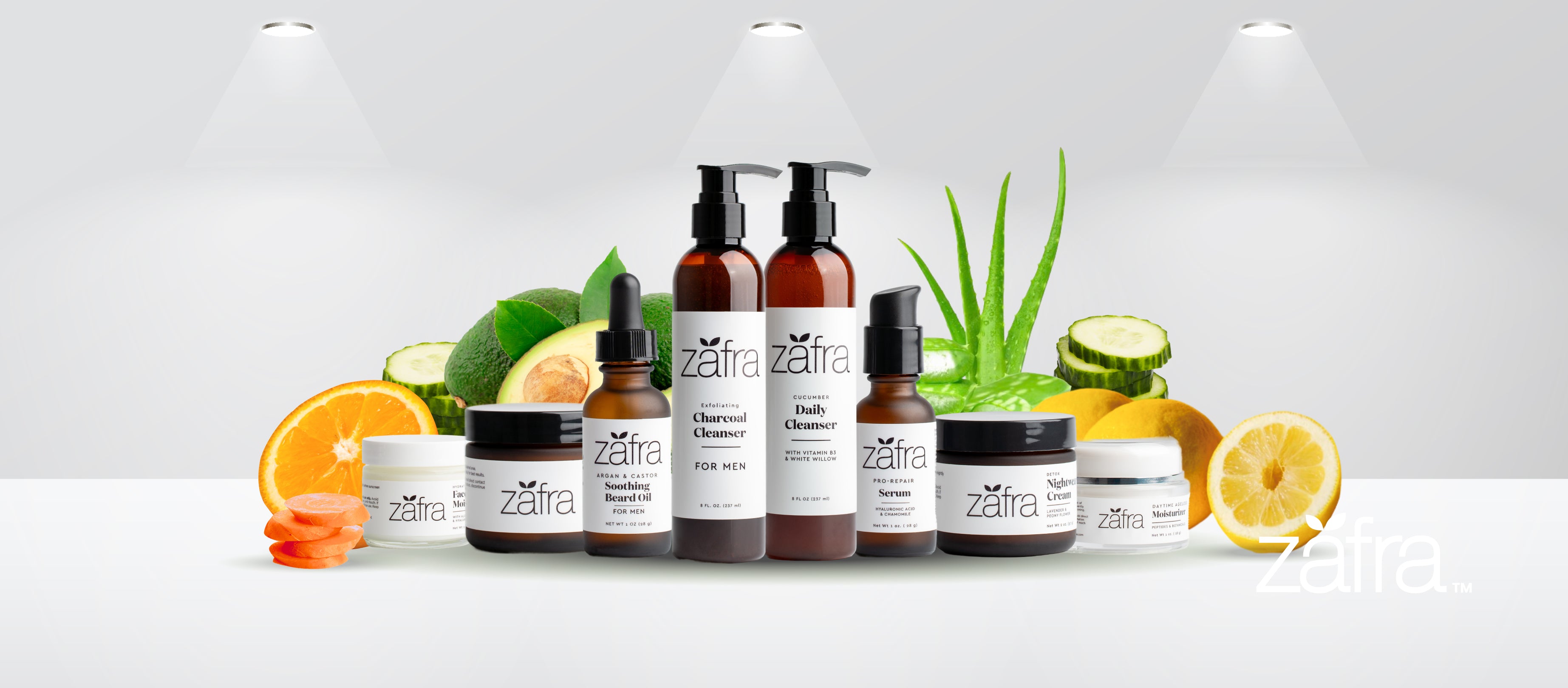 Zafra Exfoliating Charcoal Face Scrub for Men